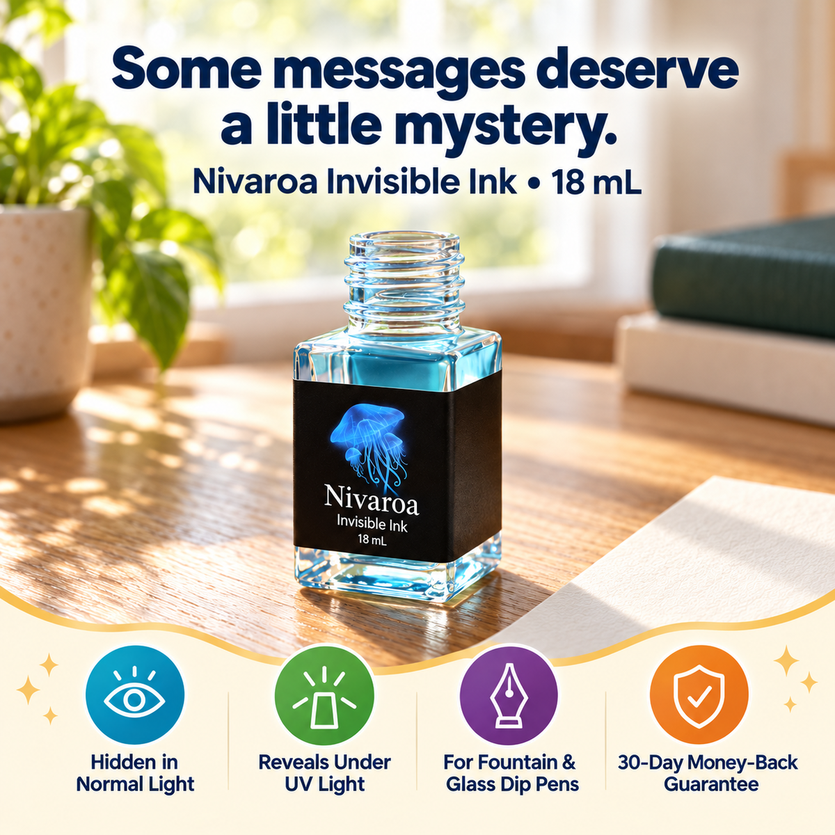 Nivaroa SecretGlow™ Invisible Ink