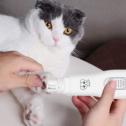 Dog Nail Grinder Electric Pet Nail Trimmer Super Quiet Pet Nail Clippers for Small Medium Large Dogs & Cats for Dogs Cats