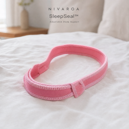 Nivaroa SleepSeal™ — Adjustable Anti-Snoring Chin Strap